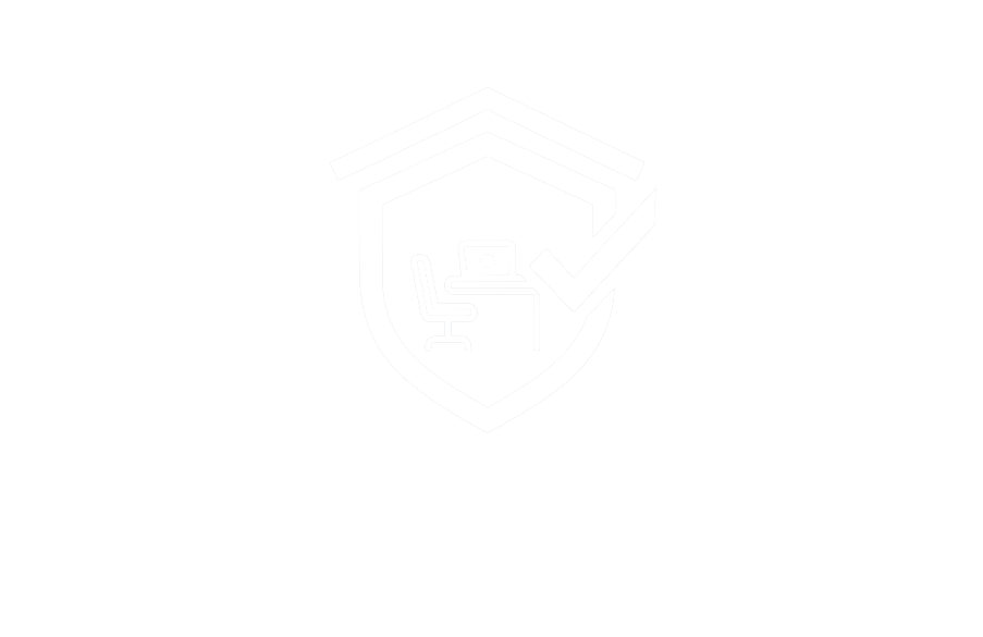 Logo an toàn nơi làm việc (trắng)