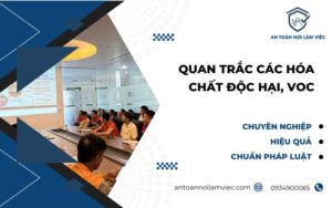 quan trắc các hóa chất độc hại Voc