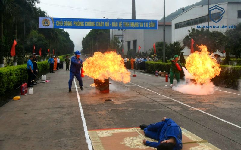 An toàn vệ sinh lao động phòng chống cháy nổ