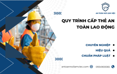 quy tình cấp thẻ an toàn lao động