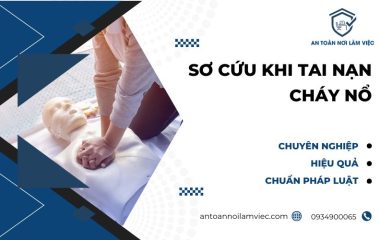 sơ cứu tai nạn cháy nổ