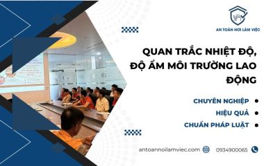 quan trắc nhiệt độ môi trường lao động