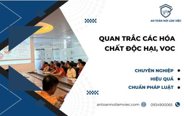 quan trắc các hóa chất độc hại Voc